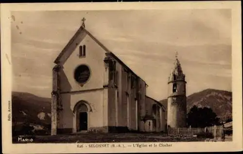 Ak Selonnet, Eglise et le Clocher