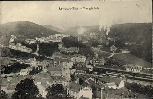 Ak Longwy Bas Lothringen Meurthe et Moselle, Vue générale