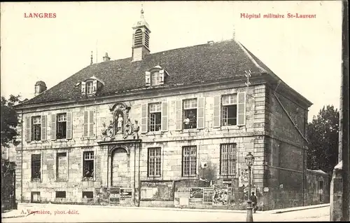 Ak Langres Haute Marne, Hôpital militaire Saint Laurent