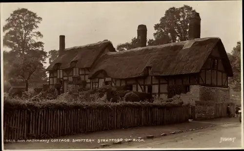 Ak Shottery Stratford upon Avon West Midlands, Ann Hathaway Cottage, Judges