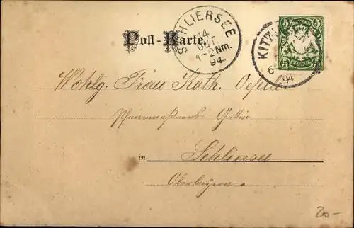 Vorläufer Ak Kitzingen in Mainfranken Bayern, Panorama