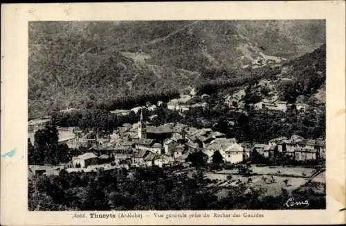 Ak Thueyts Ardèche, Vue générale