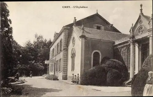 Ak Cirey-sur-Vezouze Lothringen Meurthe et Moselle, L'Orphelinat, enfants