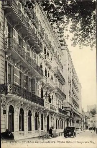 Ak Vichy Allier, Hôtel des Ambassadeurs