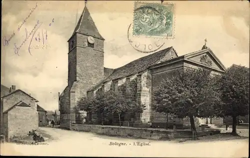 Ak Bologne Haute Marne, L'Eglise