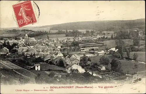 Ak Doulaincourt Haute Marne, Vue Generale