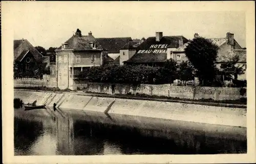 Ak Chauvort Saône et Loire, Hotel Beau Rivage