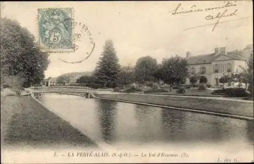 Ak La Ferté Alais Essonne, Le Val d'Essonne