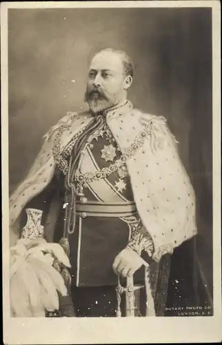 Ak König Eduard VII. von England, King Edward VII.