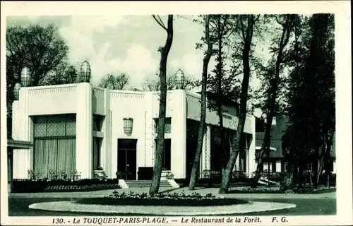 Ak Le Touquet Paris Plage Pas de Calais, Le Restaurant de la Foret