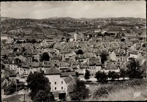 Ak Marvejols Lozère, Vue générale