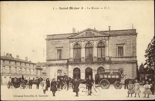Ak Saint Diezier Haute Marne, La Mairie