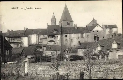 Ak Buxy Saône et Loire, Quartier ancien