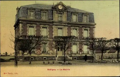 Ak Bobigny Seine Saint Denis, La Mairie