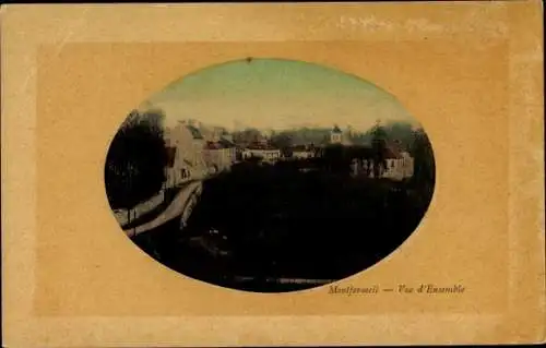 Passepartout Ak Montfermeil Seine Saint Denis, Vue générale