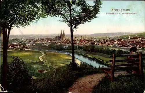 10 alte Ak Regensburg an der Donau Oberpfalz, diverse Ansichten