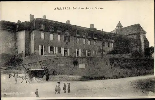 Ak Ambierle Loire, Ancien Prieuré