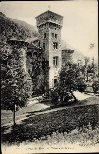 Ak Tarn Lozère, Chateau de la Caze