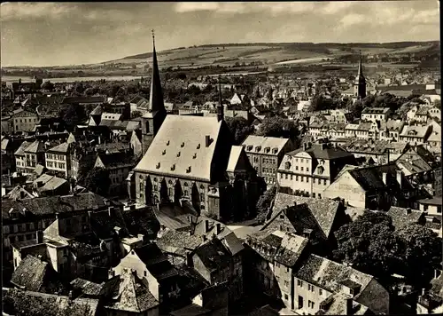 Ak Weimar in Thüringen, Blick über die Dächer der Stadt