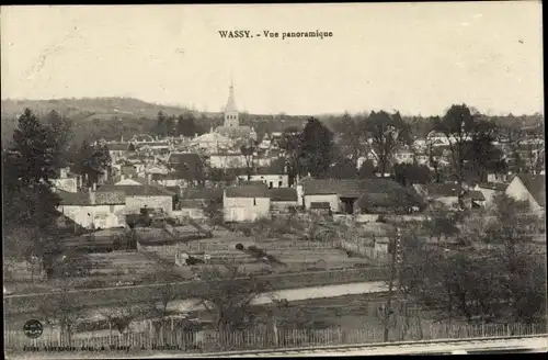 Ak Wassy Haute Marne, Vue Panoramique