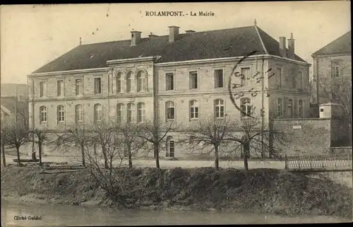 Ak Rolampont Haute Marne, La Mairie