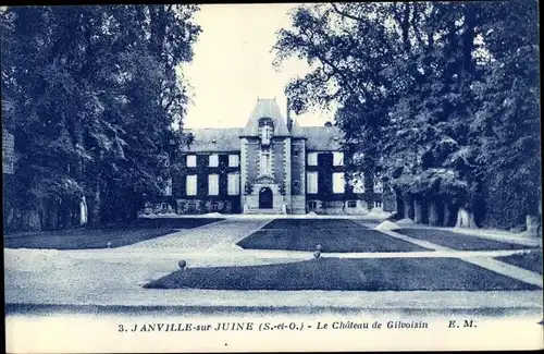 Ak Janville sur Juine Essonne, Le Château de Gilvoisin