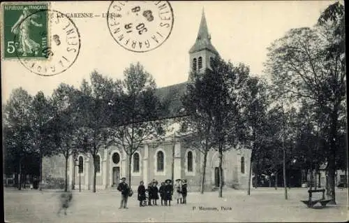 Ak La Garenne Hauts de Seine, L'Eglise