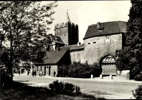 Ak Naumburg an der Saale, Marientor, 15. Jahrhundert