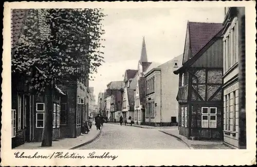 Ak Elmshorn in Schleswig Holstein, Partie am Sandberg