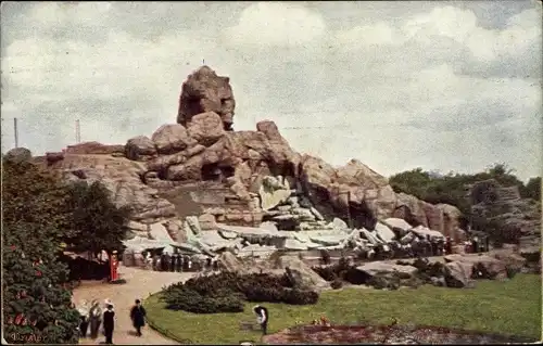 Ak Hamburg Eimsbüttel Stellingen, Hagenbecks Tierpark, Nordland Panorama