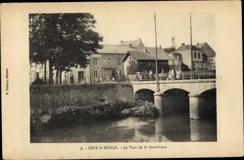 Ak Ciry le Noble Saône et Loire, Le Pont de la Bourbince