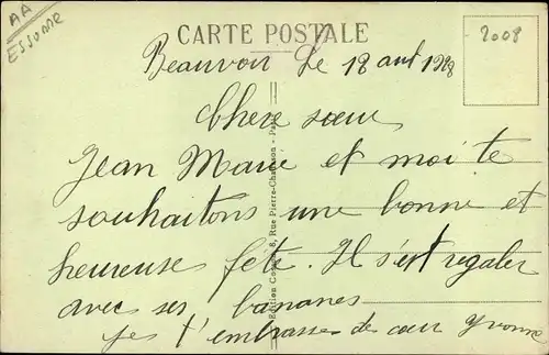 Ak Evry Petit Bourg Essonne, Le Château de Beauvoir et la Pièce d'eau