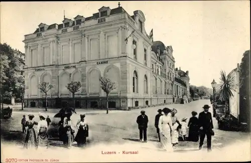 Ak Luzern Stadt Schweiz, Kursaal