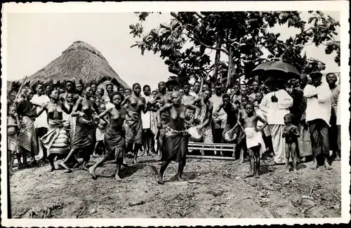 Ak Dahomey Benin, Danses près de Porto Novo