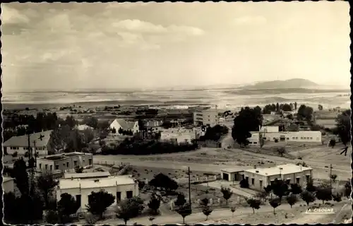 Ak Midelt Marokko, vue générale de la ville, paysage désertique