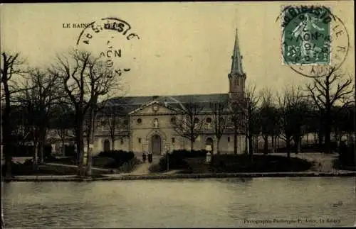 Ak Le Raincy Seine Saint Denis, Vue de l'Église