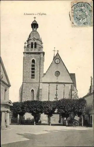 Ak Limours Essonne, L'Église