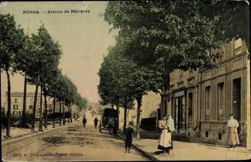 Ak Mohon Ardennes, Avenue de Mezieres