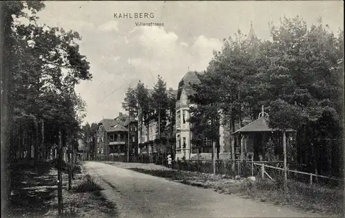 Ak Krynica Morska Kahlberg Ostpreußen, Villenstraße