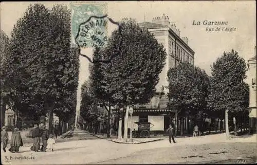 Ak La Garenne Hauts de Seine, Rue de l'Aigle