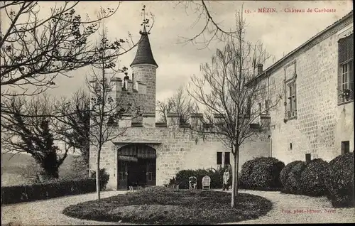 Ak Mezin Lot et Garonne, Chateau de Carboste