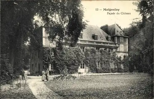 Ak Maignelay Montigny Oise, Chateau