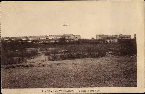 Ak Valdahon Doubs Frankreich, Camp, Casernes, cote sud