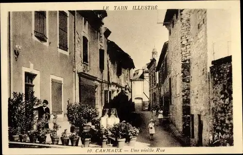 Ak Carmaux Tarn, Une vieille Rue