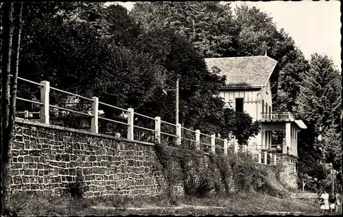 Ak Plombières les Bains Lothringen Vosges, Hotel de la Fontaine Stanislas