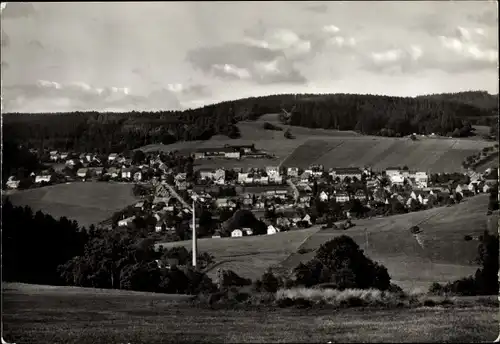 Ak Bermsgrün Schwarzenberg Sachsen, Panorama