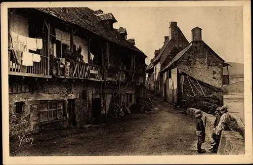 Ak Argental Corrèze, La Douce France, Région du Limousin, Vieille Maison