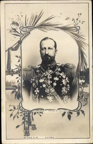 Ak Prinz Ferdinand I. von Bulgarien, Orden