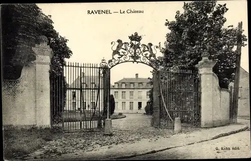 Ak Ravenel Oise, Le Chateau