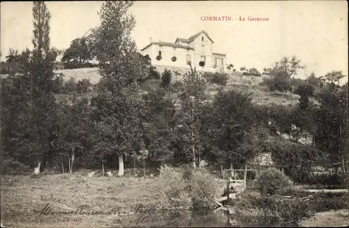 Ak Cormatin Saône et Loire, La Garenne